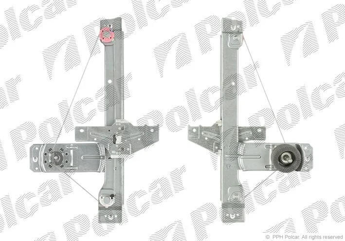 Склопідйомник ручний Polcar 5724PSM7 (фото 1)
