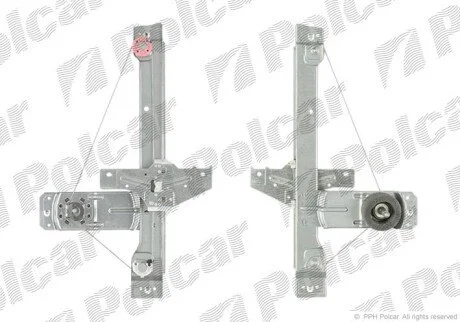 Склопідйомник ручний Polcar 5724PSM7