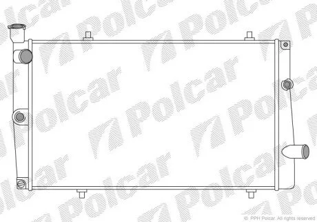 Радіатори охолодження Polcar 573708-2