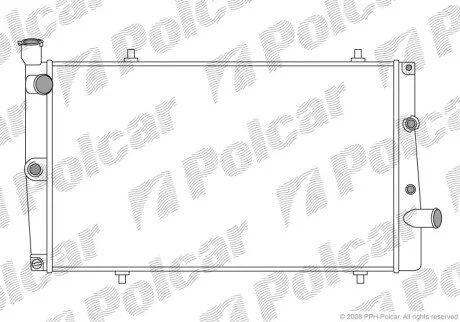Радиаторы охлаждения Polcar 573708-5