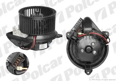 Вентилятор кабины Polcar 5745NU-2