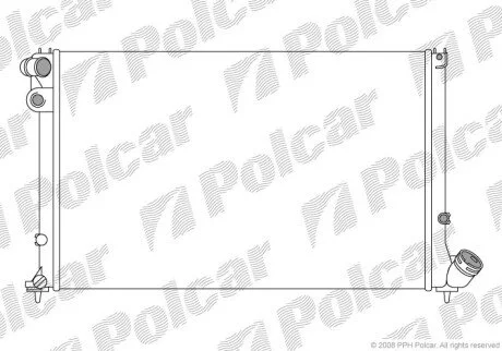 Радиаторы охлаждения Polcar 574608-6