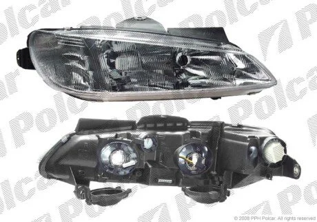 Фара основная правая H1, H7, PY21W, W5W Polcar 574610-E