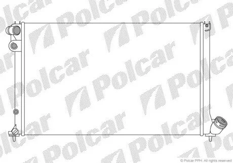Радиаторы охлаждения Polcar 574708A2