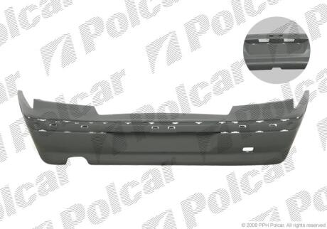 Бампер задний Polcar 574796