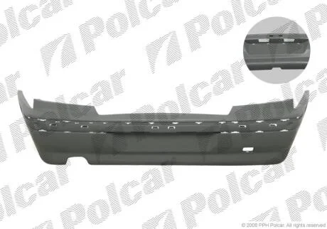 Бампер задній Polcar 574796