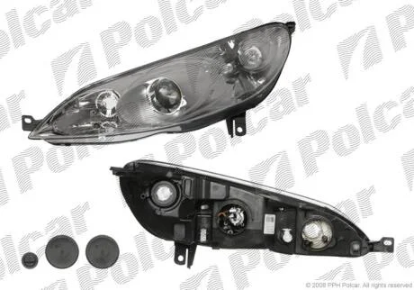 Фара основная правая H1, H7, PY21W, W5W Polcar 5748100EUA