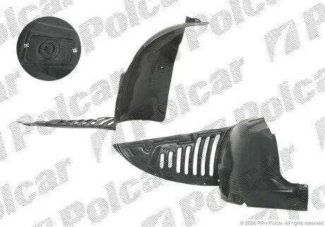Підкрилок правий Polcar 5748FP-1