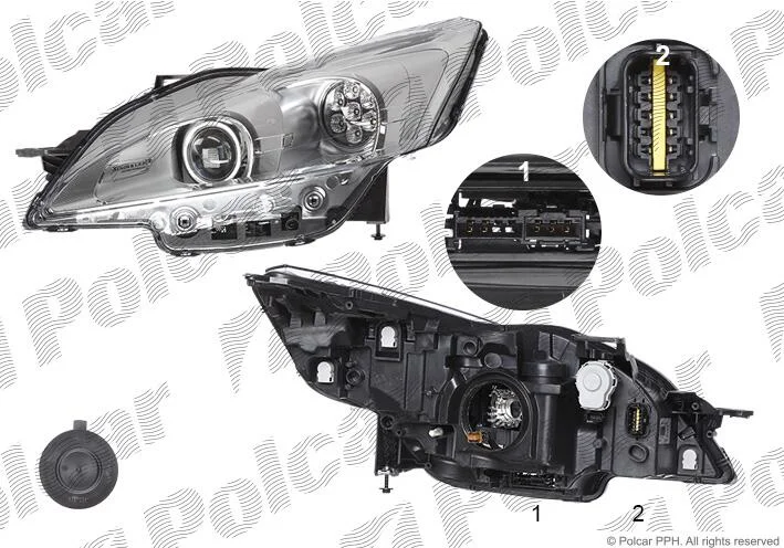 Фара основна Polcar 5756092V (фото 1)