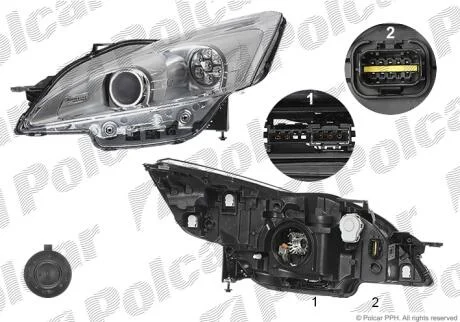 Фара основная Polcar 5756101VUA