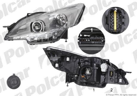 Фара основная Polcar 5756102V