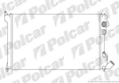 Радіатори охолодження Polcar 576508-3