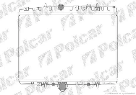 Радиаторы охлаждения Polcar 576608-2
