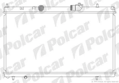 Радиаторы охлаждения Polcar 576608-3