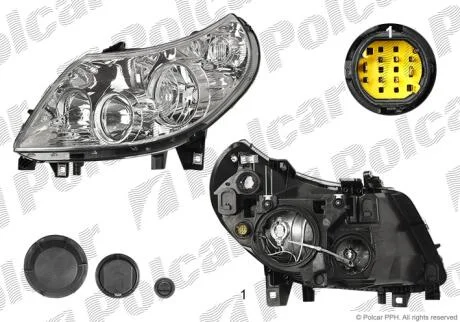 Фара основна Polcar 5770090E