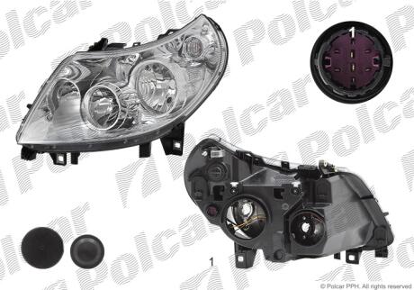 Фара основная Polcar 5770093E