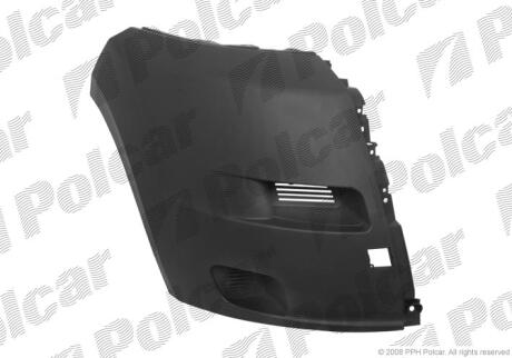 Кут бампера правий Polcar 577018-4