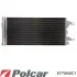 Радіатор кондиціонера (Конденсатор) з осушувачем Polcar 5770K8C1 (фото 1)