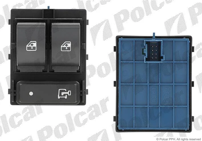 Блок кнопок склопідіймача Polcar 5770P-72 (фото 1)