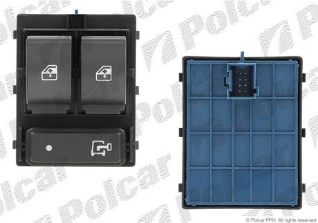 Блок кнопок склопідіймача Polcar 5770P-72