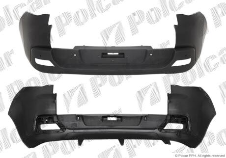Бампер задній Polcar 5780961UA