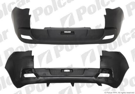 Бампер задній Polcar 578096UA
