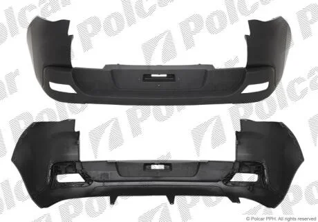Бампер задний Polcar 578096UA