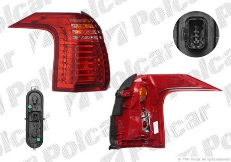 Фонарь задний справа Polcar 578188-U