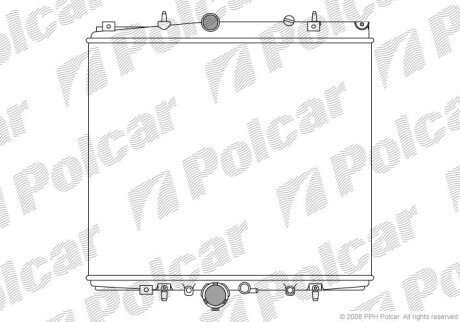 Радіатори охолодження Polcar 578708A2