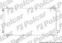 Радіатор кондиціонера (Конденсатор) з осушувачем Polcar 5787K8C3 (фото 1)