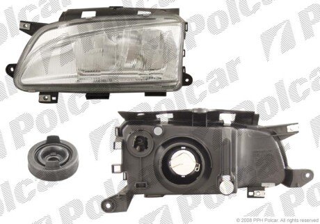 Фара основная левая H4 Polcar 5790090E