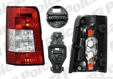 Фонарь задний слева Polcar 579187-S