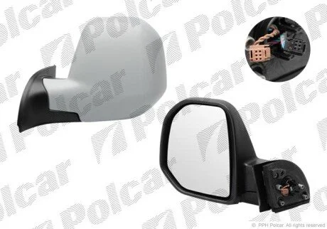 Дзеркало зовнішнє лівий Polcar 5792515E