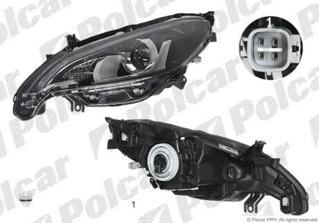 Фара основна Polcar 57A109-V