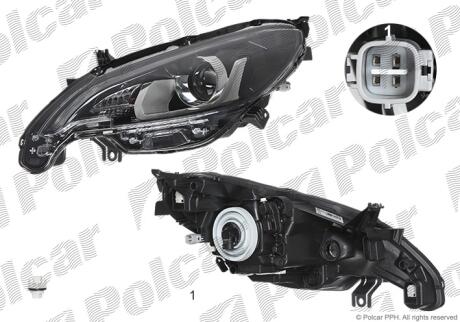 Фара основная Polcar 57A110-V