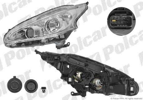 Фара основна Polcar 57B1091V