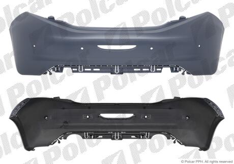 Бампер задній Polcar 57B1962UA