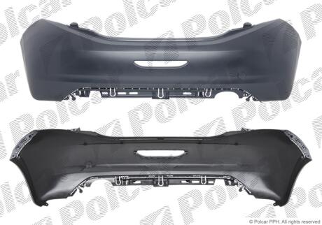 Бампер задний Polcar 57B196