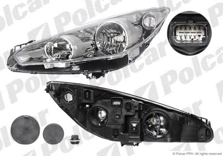 Фара основная Polcar 57C1090E