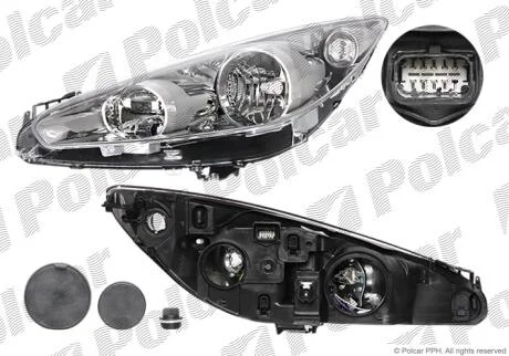 Фара основная Polcar 57C110-E