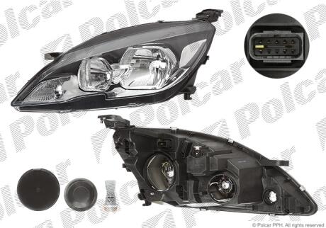 Фара основная Polcar 57C210-U