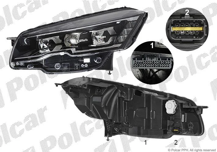 Фара основна Polcar 57D1091V (фото 1)