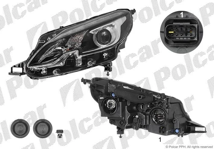 Фара основная Polcar 57L1091V (фото 1)