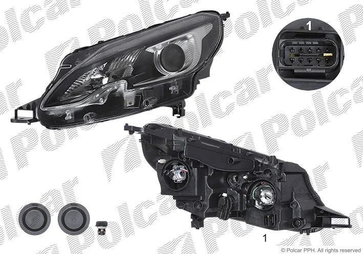 Фара основная Polcar 57L1101E (фото 1)