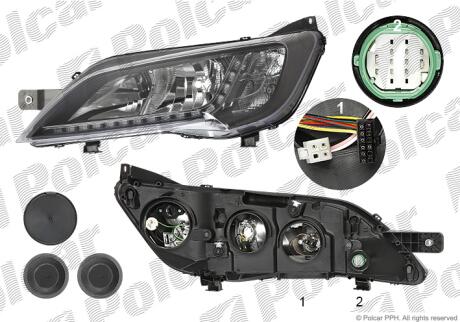 Фара основная Polcar 57N1096E
