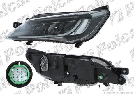 Фара основная Polcar 57N109AU