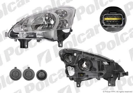 Фара основна Polcar 57U1101E