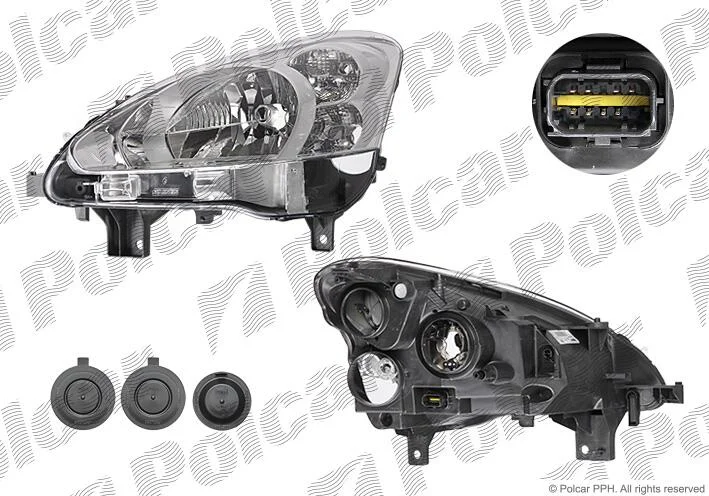 Фара основна Polcar 57U110-V (фото 1)