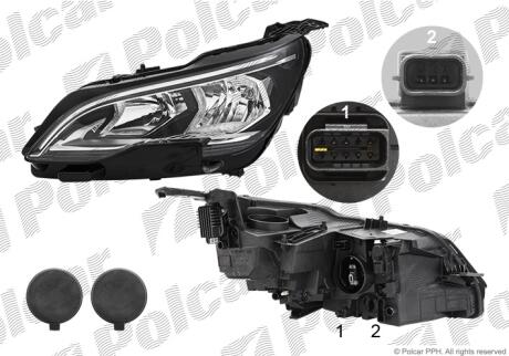 Фара основная Polcar 57X210-V