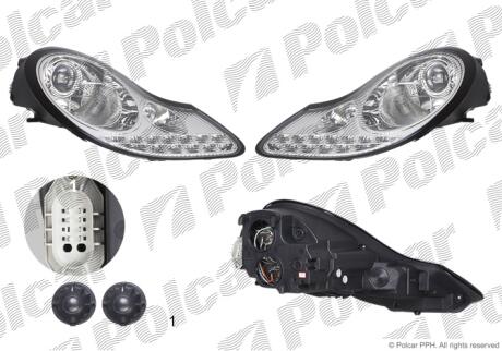 Фара основная Polcar 580509AE